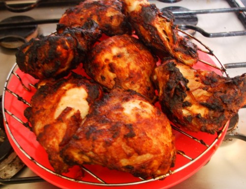 Grilled Chicken Thighs