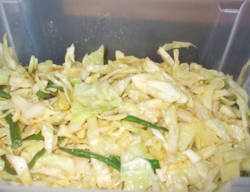 Tossed Cabbage