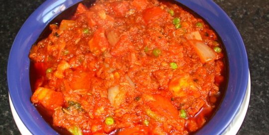 Tuna Chunks Stew