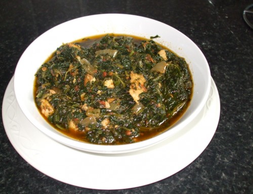 Whole Spinach Stew